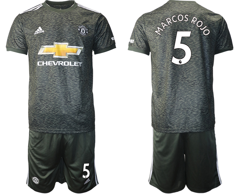 Men 2020-2021 club Manchester United away #5 black Soccer Jerseys->manchester united jersey->Soccer Club Jersey